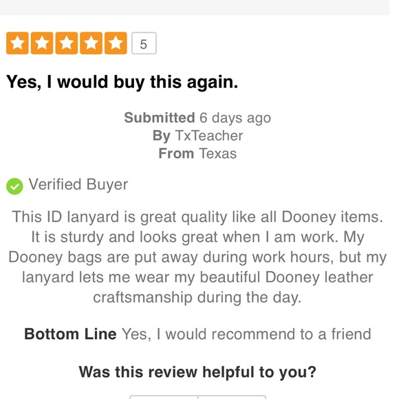 Dooney & Bourke Pebble Grain ID Lanyard NWT - Picture 8 of 8